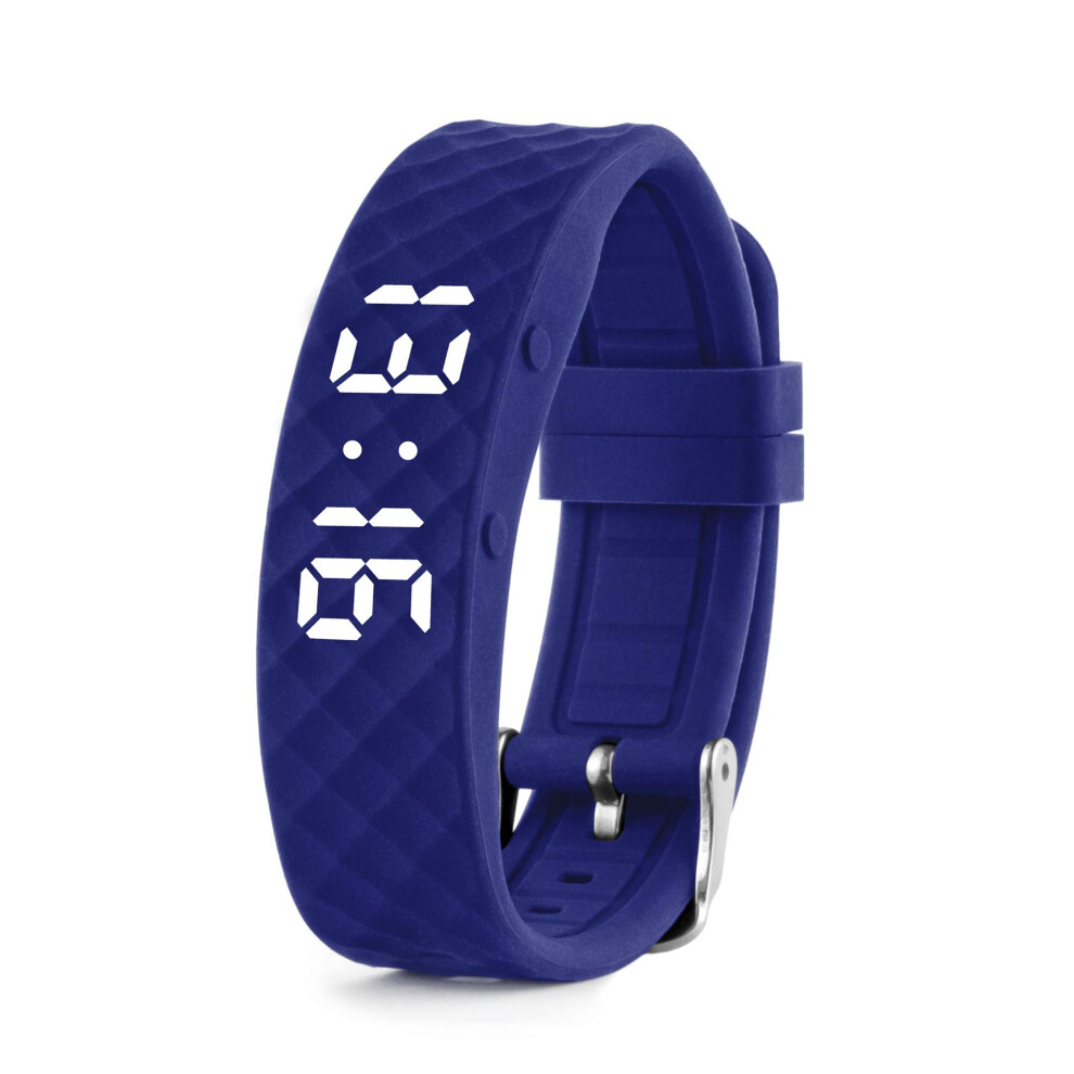 Tabtime Vibrating Alarm Reminder Watch - With Up To 10 Personal Alarms Or Pill Reminders Per Day (Blue, Small) 32255485