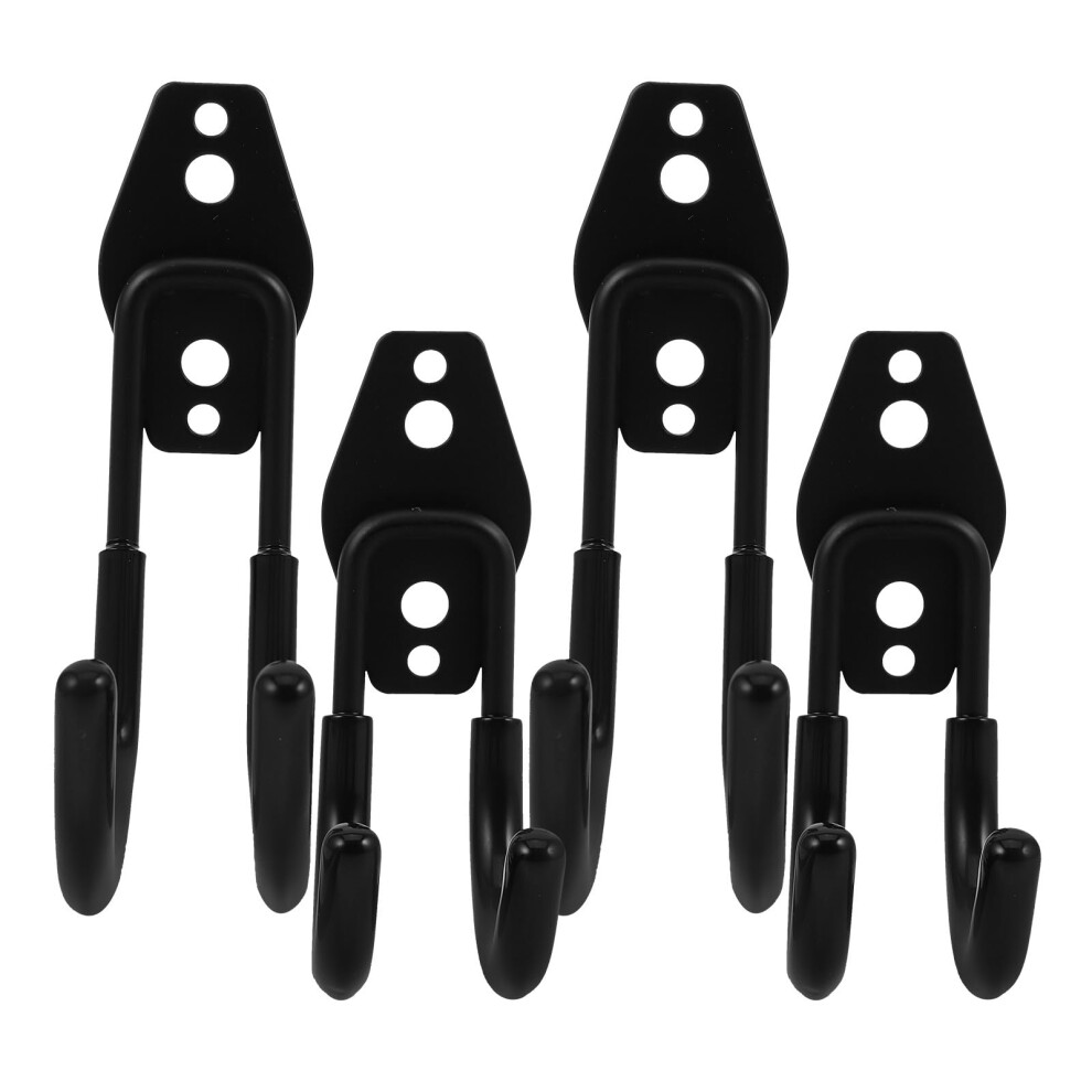 Garage Wall Hooks Heavy Duty Wall Mount Hangers With Antislip Coating For Bike Ladder Tools 9113335738768