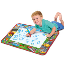 Aquadoodle E73268 Vehicle Adventure Doodle, Official Tomy No Mess Colouring & Drawing Game, Water Play Mat, Magic Pen, Suitable for Toddlers and Chil