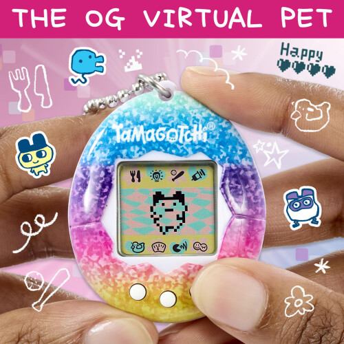 Tamagotchi TAMAGOTCHI Original Rainbow Shell Virtual Pet 2