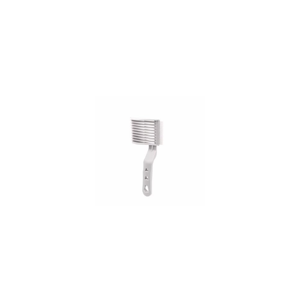 Grey Barber Clipper Comb Dual Purpose For Precision Hair Cutting And Styling Ergonomic Grip