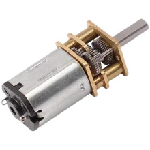 12V Mini DC Gear Motor Torque Metal Gearbox 1000RPM GA12N20 Micro Motor for Robotics