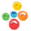 baby einstein Baby Einstein Stack & Teethe Multi-Textured Easy-to-Grasp 5-Piece Teether Toy Set, Ages 3 Months + 5