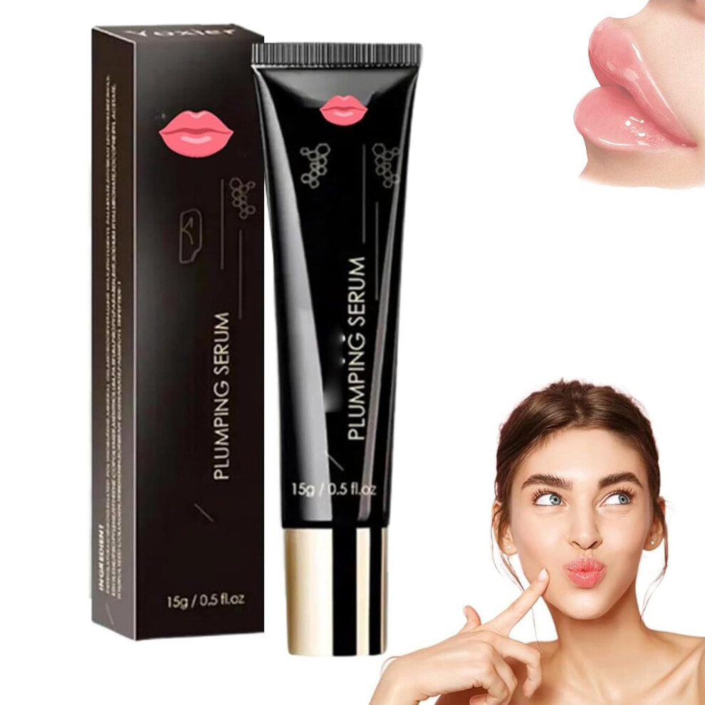 Lip Plumper Gloss with Instant Volumising, Long Lasting Hydration and Fine Line Reduction