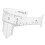 Eyebrow Ruler for Precise Brow Mapping, Transparent Microblading Measuring Tool, Nose Bridge Type 5