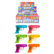 Henbrandt 2 x Mini Water Pistols 11cm Kids Toys Summer Fun Paddling Pool Garden Party Water Gun Pocket Money Toy Outdoor Game Party Favour Loot Bag F