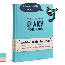 6-Minute Kids Diary – Kids Journal 6–12 to Develop a Happy Self, Mindfulness and Positive Habits – Gratitude Journal for Girls & Boys