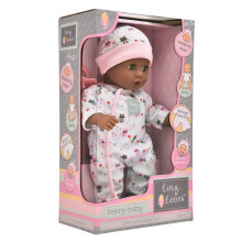 John Adams | Tiny Tears - Teeny Baby - 30cm soft bodied doll: One of the UK's best loved doll brands! | Nurturing Dolls | Ages 10m+, Pink