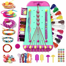 Yebebao Friendship Bracelet Making kit, Gifts for 5 6 7 8 9 10 11 12 Year Old Girls, Arts and Crafts for Kids Ages 6-12, DIY Toys for Birthday Party