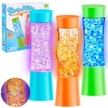 NYOBABE Sensory Toys for Autism & ADHD,3 Pack Light-Up Sensory Tubes,Sensory Lights Fidget Toy for Stress & Anxiety Relief,Autism Sensory Equipment S