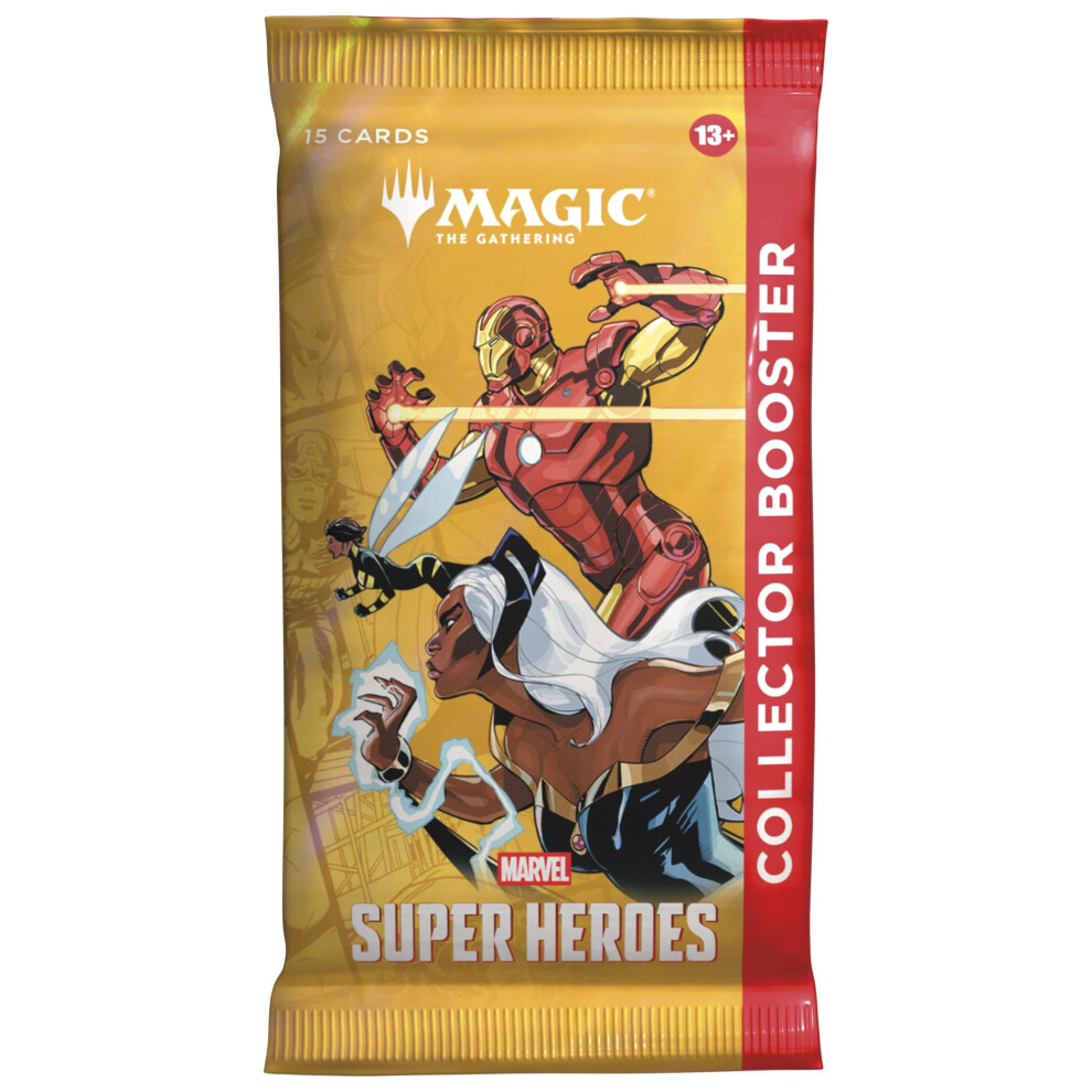 Photos - Board Game Magic: The Gathering | Marvel Super Heroes Collector Booster | Collectible Trading Card Game