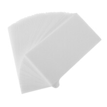 MERRYHAPY 130 Sheets Perm End Papers TearResistant Lint Wraps for Salon Hair Styling