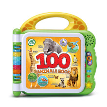 LeapFrog 100 Animals Book, Baby Book with Sounds and Words for Learning Play, Educational Toy for Kids, Preschool Toys, Bilingual Toy for Boys and Gi