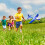 LED Light Up EPP Foam Glider Plane, 48cm Dual Flight Mode Toy 6