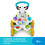 Fisher-Price Fisher-Price Zebra Walker, Version: Spanish - Reduced Packaging, GXC34 5
