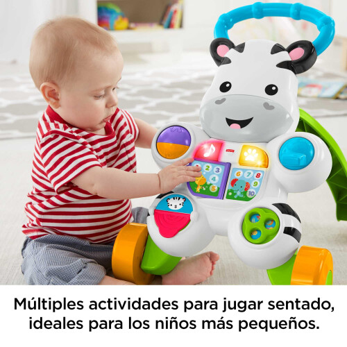 Fisher-Price Fisher-Price Zebra Walker, Version: Spanish - Reduced Packaging, GXC34 1