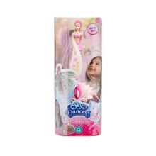 Sky Dancers: Fuchsia Fantasy | Pull the Cord and Watch as She Makes a Dazzling Dance Through Mid-Air! | Flying Doll Toy | No Batteries Required | Gif