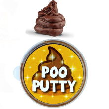 Brown Poo Slime Putty, 1 Pack, Turd Poop Prank, Fun Novelty, Magical and Squishy, Stress Relief Fiddle Toy, Great for Children with Autism, Special N