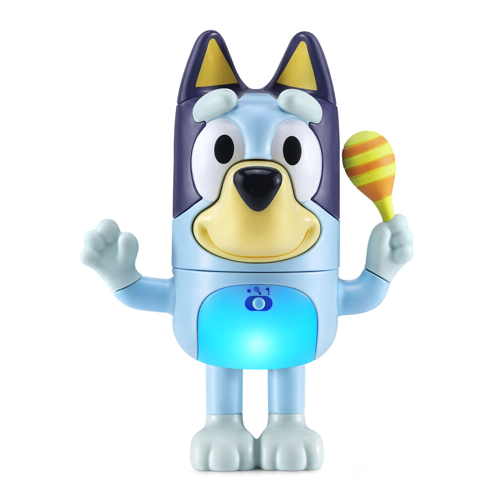 New Vtech Shake It Bluey Official Character Interactive Toddler Toy With M
