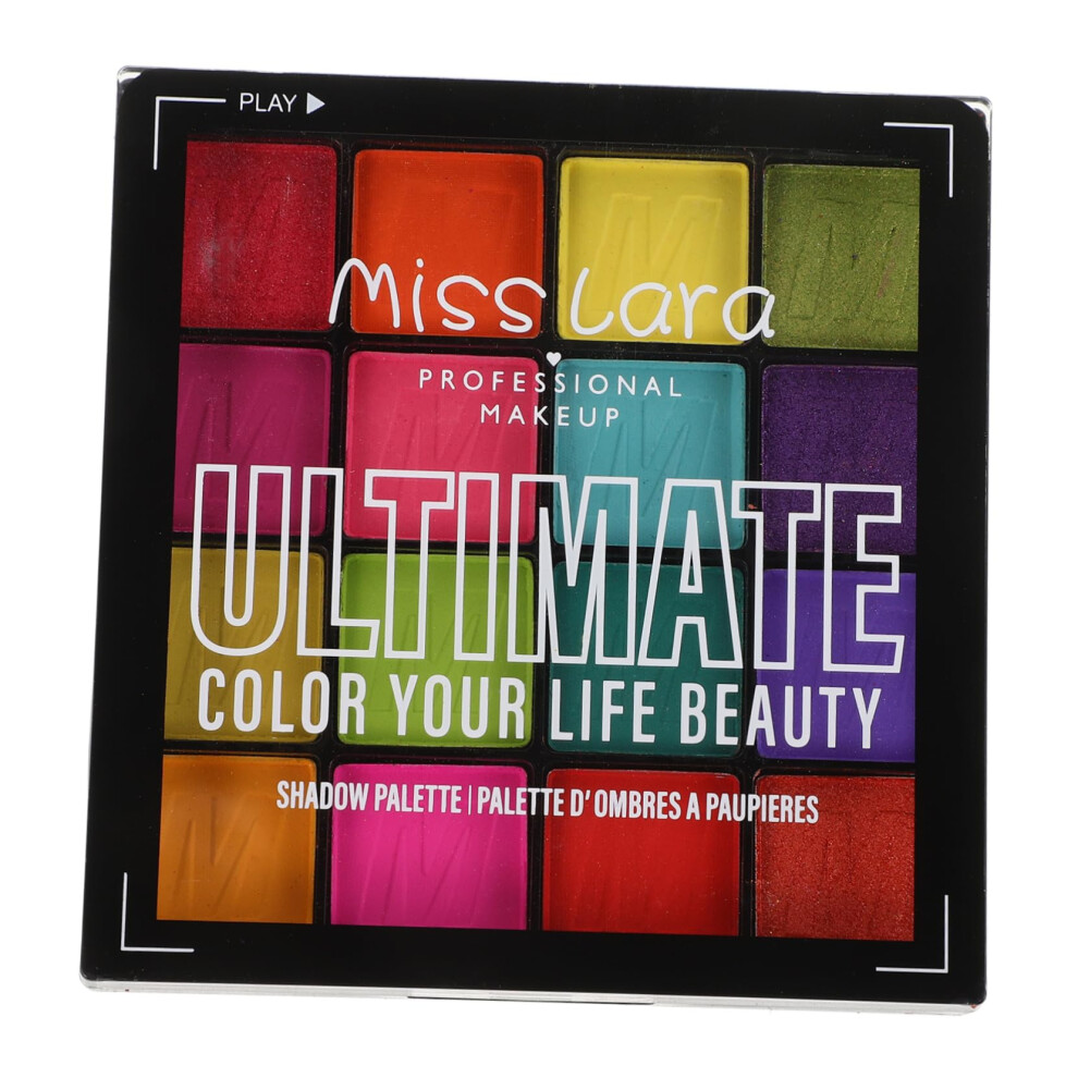 Eyeshadow Palette Matte and Glitter Mix Long Lasting Waterproof for Festivals and Halloween