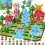 Subtail 216PCS Magnetic Blocks Magnetic Building Blocks Tiles Stacking 1