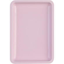 Stainless Steel Nail Art Tray Organizer with RustResistant Design for Salon and Home Use