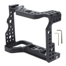 Colivă pentru cameră mirrorless cu mâner cu eliberare rapidă, stabilizator video pentru Sony A74A7R3, suport pentru patina rece din aliaj de