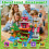 Subtail 216PCS Magnetic Blocks Magnetic Building Blocks Tiles Stacking 5
