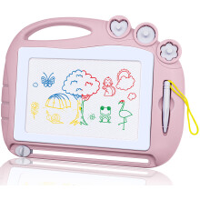 AiTuiTui Magnetic Drawing Board Travel Size, Erasable Doodle Sketching Writing Pad Travel Games for Kids in Car, Early Education Learning Skill Devel