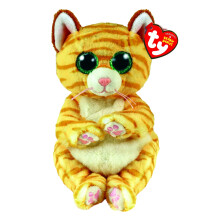 TY Toys Beanie Baby Stripey Cat Mango - 15 CM, Brown (2009304)