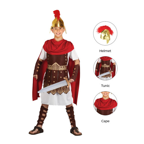 My Illusions Boys Roman Centurion Large + Helmet 1