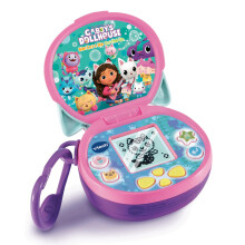 VTech Gabby's Dollhouse MerCat & Me On-the-Go, Official Gabby's Dollhouse Toy with 4 Interactive Games & Bag Attachment, For Memory, Maths & Problem