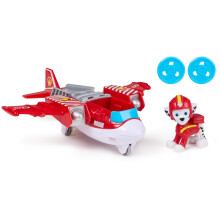 Paw Patrol: Air Rescue Marshall Action Figure & Hero Hydro Plane Toy with Projectile Launcher & 2 Projectiles, Kids' Toys for Boys & Girls Aged 3+