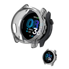 TPU Shockproof Smartwatch Cover Case Full Drop Protection Easy Install ClearBlack for COROS PACE 4