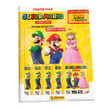 Panini It's-a me, Mario! Super Mario Sticker Collection - Starter Pack