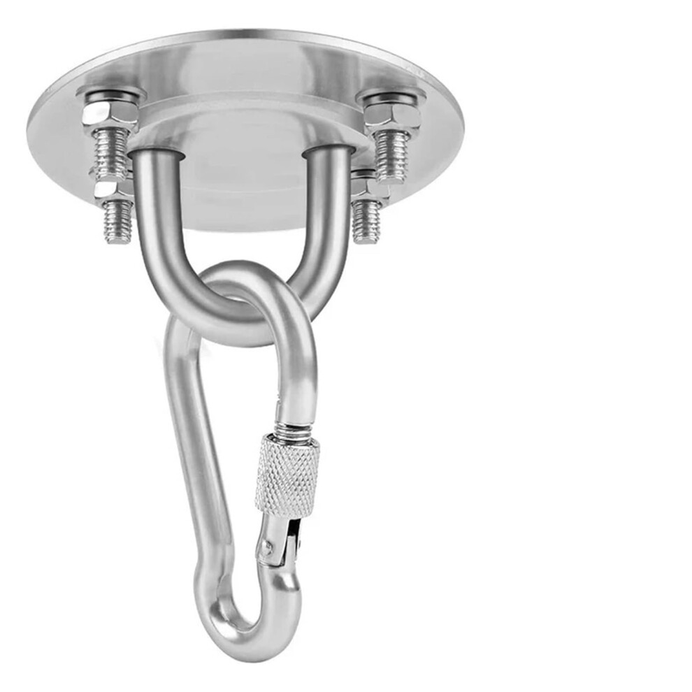 Ceiling Hook Anchor Heavy Duty Pad Eye Plate For Hammock Gym Training Aerial Yoga Mount 9330225541684