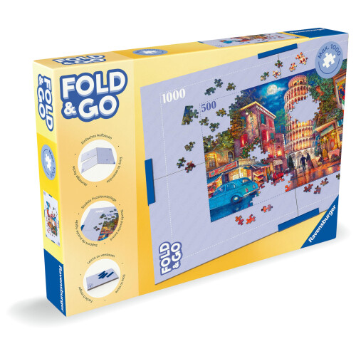 Ravensburger Ravensburger Jigsaw Puzzle Board - Portable Foldable Accessory Storage - Suitable for 500 and 1000 Pieces