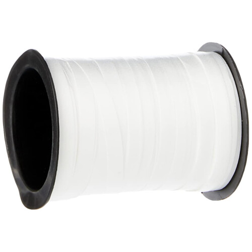 amscan 997339 WHITE BALLOON RIBBON 25m 1