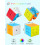 ROXENDA Speed Cube Set, 2X2 3X3 Speed Cube Original Fast Cube with Instruction (Stickerless) 2