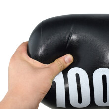 Funny Inflatable 1000 Ton Hammer Toy for Kids, PVC, 35x16cm Black