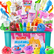 YOPINSAND Ice Cream DIY Slime Kit for Girls Butter Foam Cloud Slime wi
