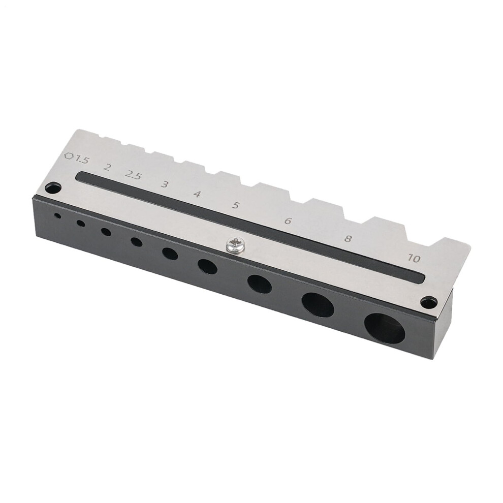 Hex Wrench Organizer Aluminum 9Slot Allen Key Holder With Quick Release For Garage And Workshop 9113335739291