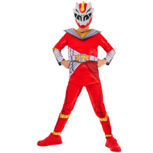 Rubies 1001583XS000 Power Cosmic Fury Red Ranger Kids Fancy Dress, 5-6 Halloween, World Book Day