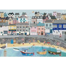 Ravensburger Coastal Harbour 1000 Piece Jigsaw Puzzle for Adults and Kids Age 12 Years Up