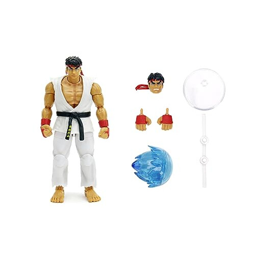 Jada RYU STREET FIGHTER 6" DELUXE COLLECTOR FIGURE 1