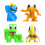 Rainbow Friends – Minifigure 4-pack – Neon Finish – Series 2 2