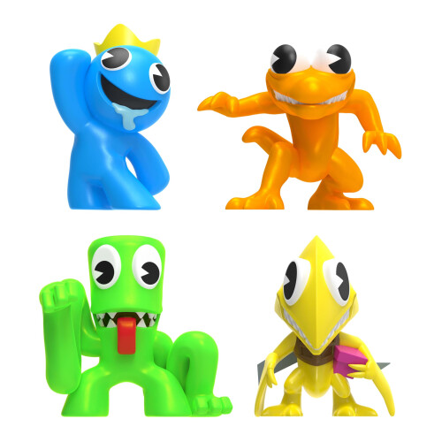 Rainbow Friends – Minifigure 4-pack – Neon Finish – Series 2 1