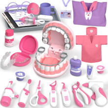 Lehoo Castle Doctors Set for Kids Dentist Toys for Kids Role Play Toys