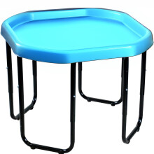 Easy Shopping Small Mixing Tray 70cm with Stand, in Mixing Trays with Black Metal Stand, Trays made in Plastic for Playing Sand Pool Pit Water Games