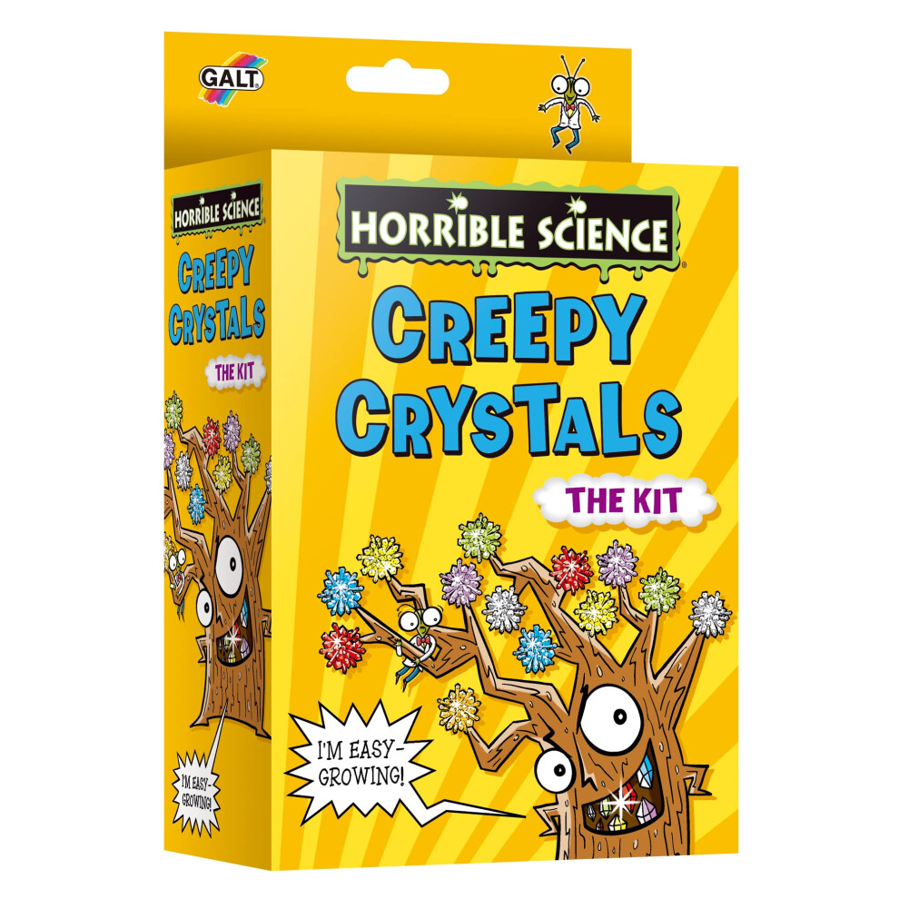 Galt Toys, Horrible Science - Creepy Crystals, Science Kit For Kids, Ages 8 Years Plus